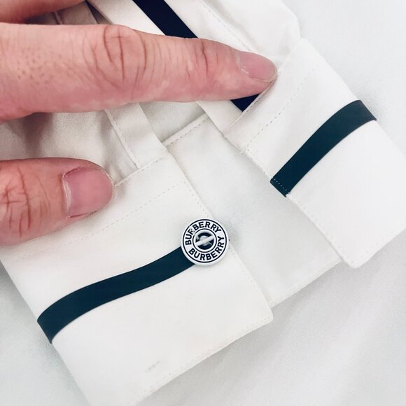 Burberry Men Dress shirt XXS white - Picture 4 of 9